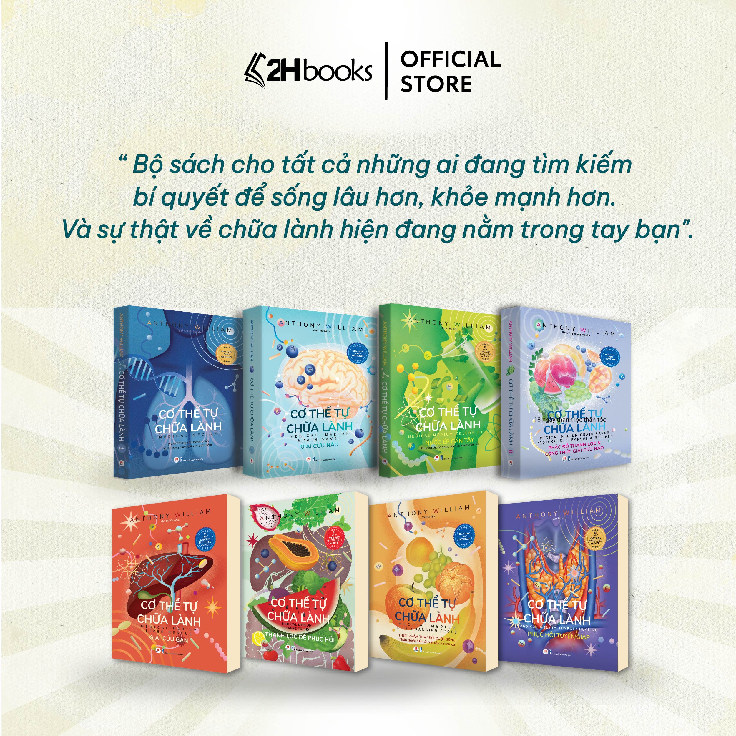 Sách - Cơ Thể Tự Chữa Lành - Thanh Lọc Để Phục Hồi (Quyển 6)- Sách Chăm sóc sức khoẻ - 2H Books