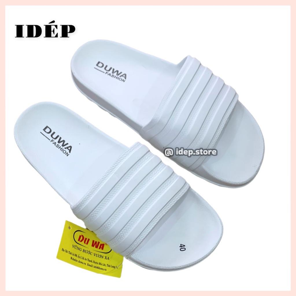 Dép quai ngang nam siêu nhẹ cao cấp 4 sọc đúc nguyên khối iDÉP- DL212