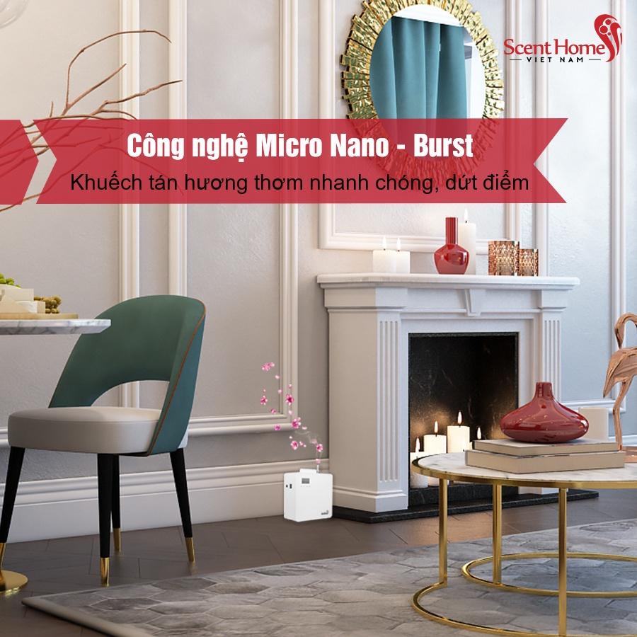 Máy tạo hương thơm khách sạn cao cấp SCENT HOMES (SH-AREA TURBO)