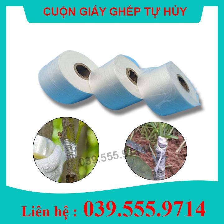 Giấy Ghép Cây Tự Hủy 10CM -BĂNG KEO GHÉP CÂY GIÚP BẢO VỆ MỐI GHÉP