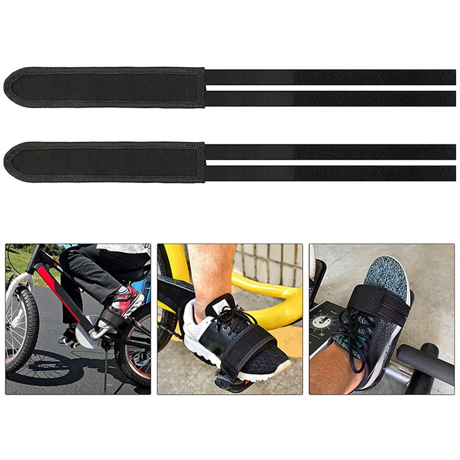 Practical Bike Pedal Band Elastic Strap Foot Retention Straps for Riding Exercise