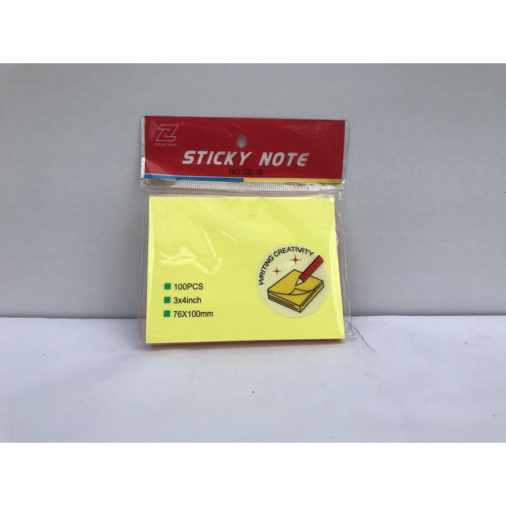 Giấy Note Ghi Chú Nhiều Kích Thước