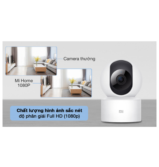 Camera IP Xiaomi MJSXJ02CM Mi Home Security Camera 360 Độ 1080p - Hàng Chính Hãng