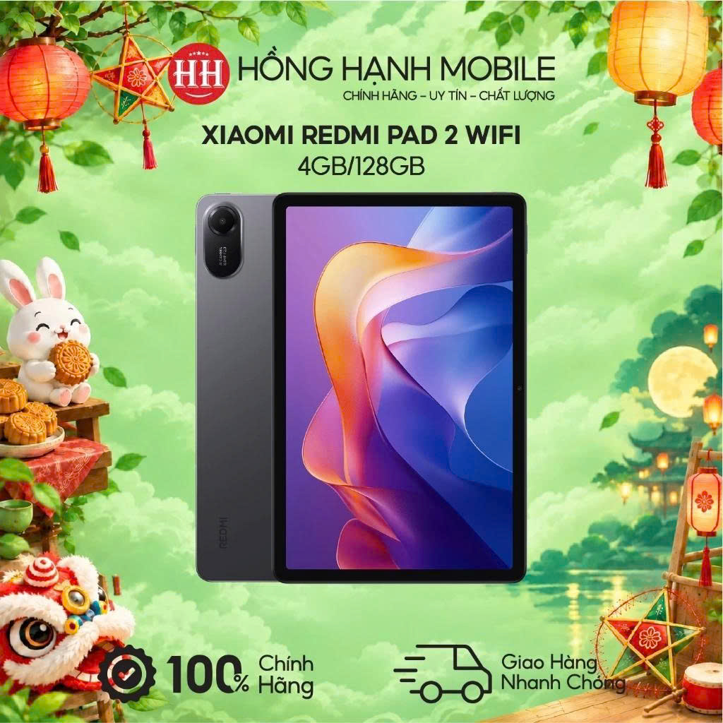 Máy Tính Bảng Xiaomi Redmi Pad 2 Wifi 4GB/128GB - Hàng Chính Hãng