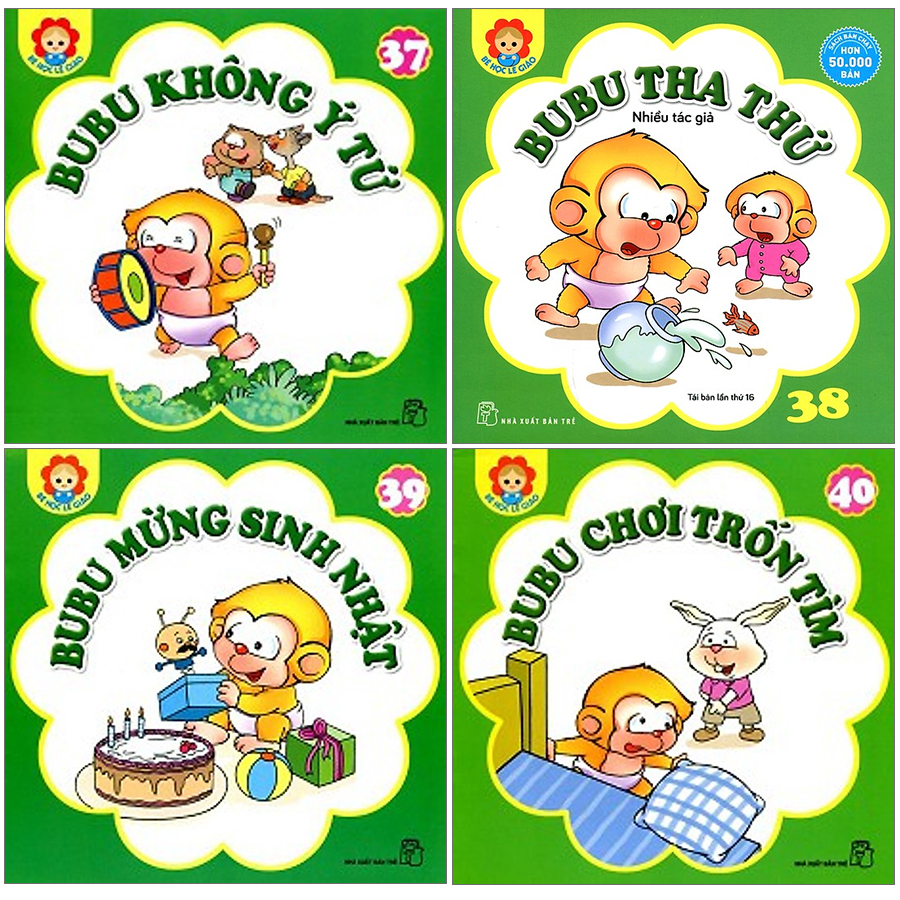 Combo Bé Học Lễ Giáo - Bubu (Tập 21 Đến Tập 40)
