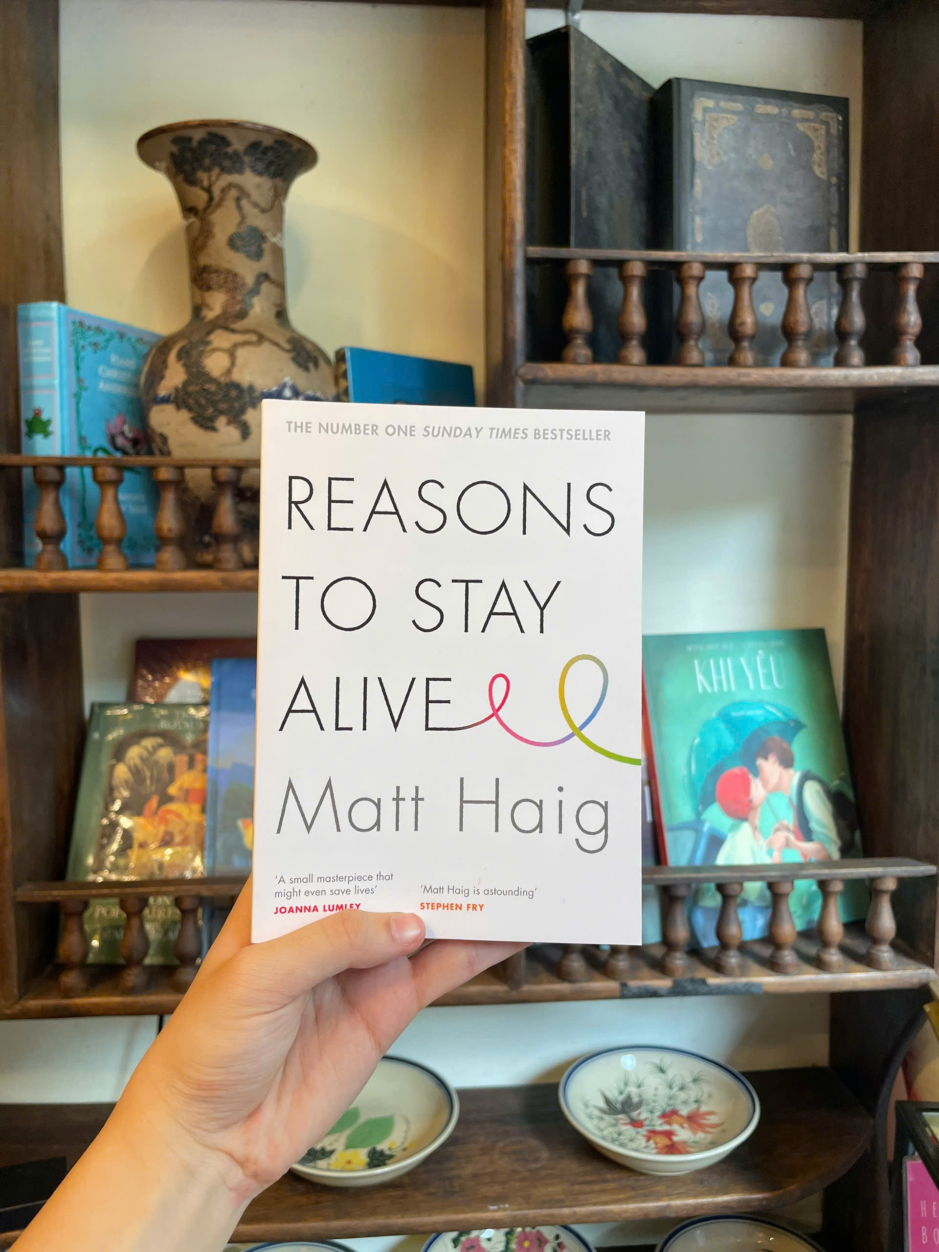 Sách - Reasons To Stay Alive by Matt Haig_Tiểu Thuyết Tiếng Anh_Fiction/English