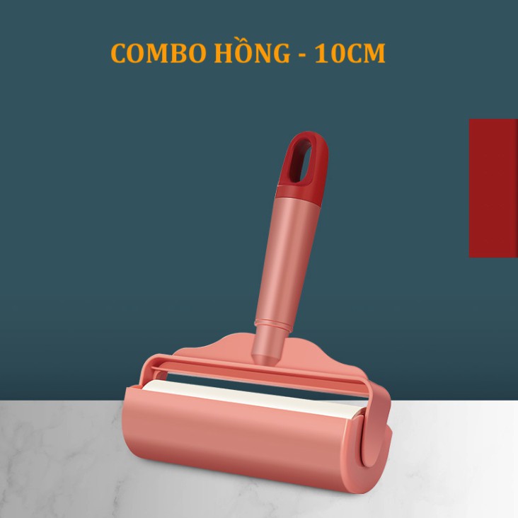 Cây lăn bụi giường, quần áo, chăn, thảm, lăn giường,... Con lăn bụi, Cây lăn đa năng cao cấp, lõi lăn 60 lớp siêu dính