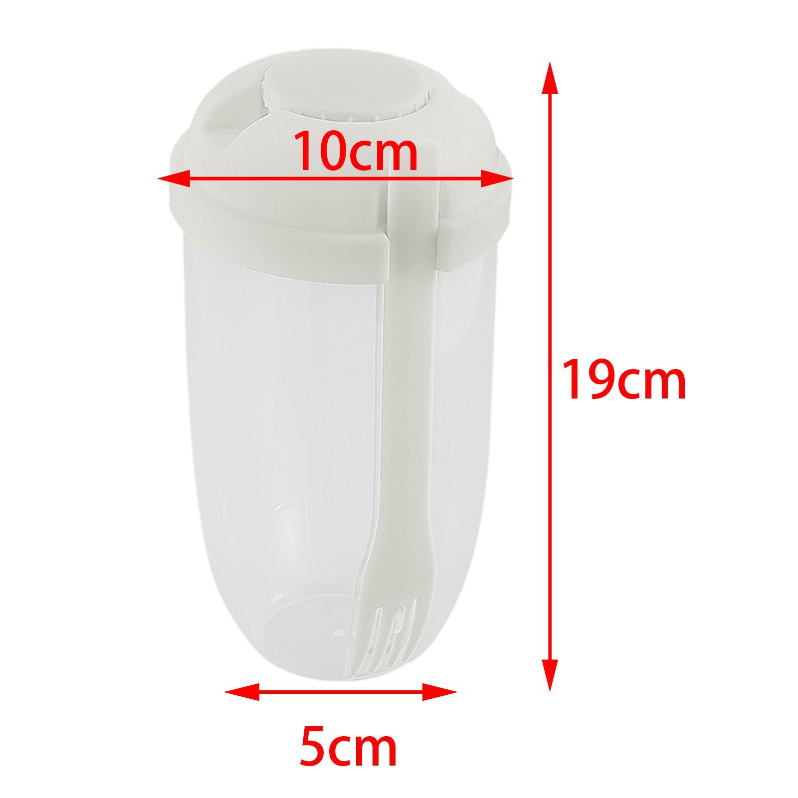 Salad Cup Food Lunch Case Water Bottle for Hiking Picnic Camping