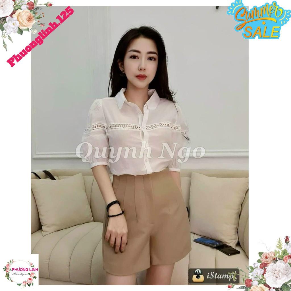 QUẦN SOOC KÉO KHOÁ CẠP CAO HOT HIT