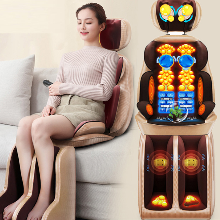 Ghế massage toàn thân hồng ngoại cao cấp massage 16 chức năng xoa bóp matxa 5 vùng