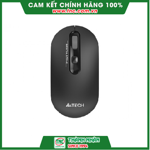 Chuột không dây A4 Tech FG20 màu xám đen- Hàng chính hãng