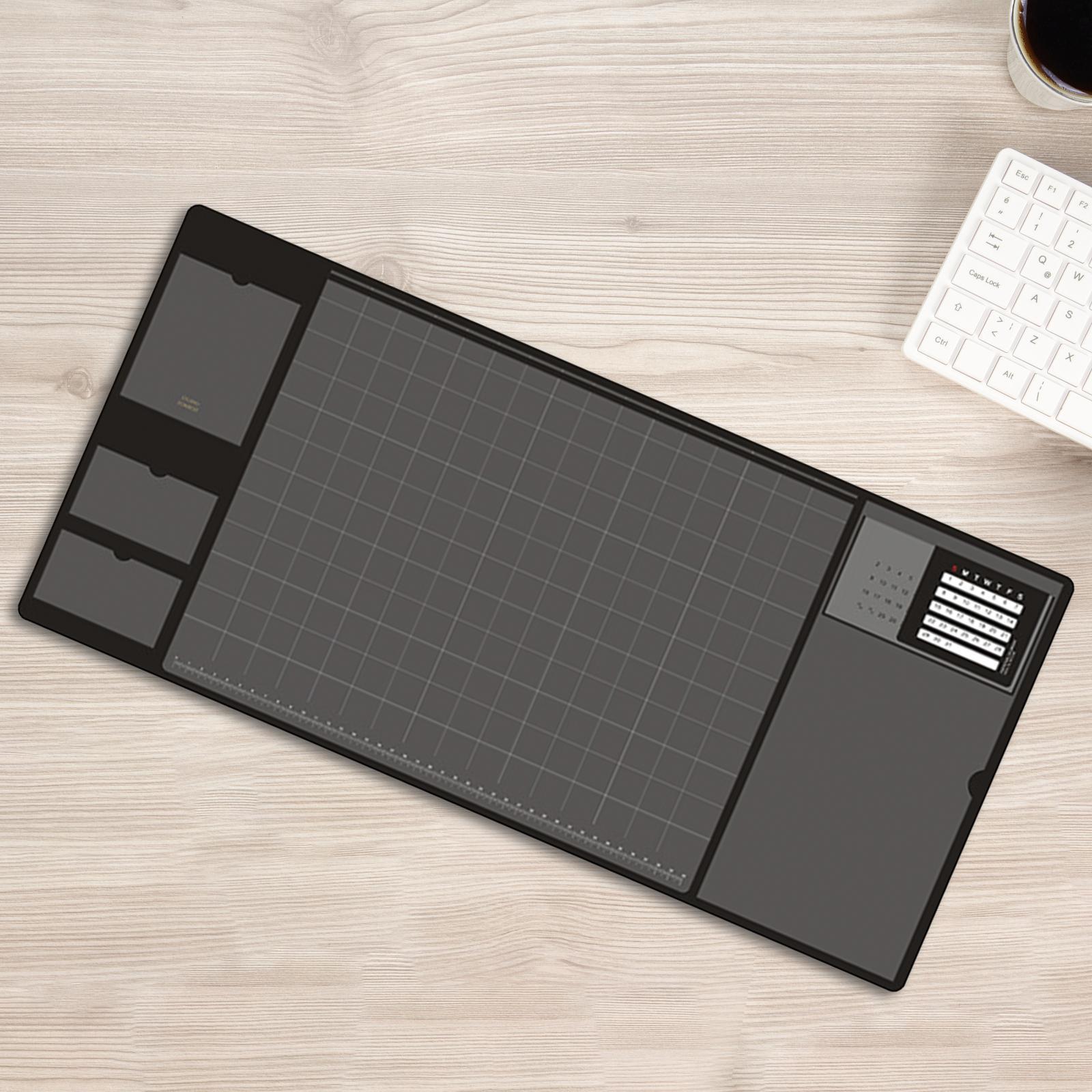 Office Desk Mat Desk Blotter Mouse Pad for Keyboard Office Desktop Computer Home