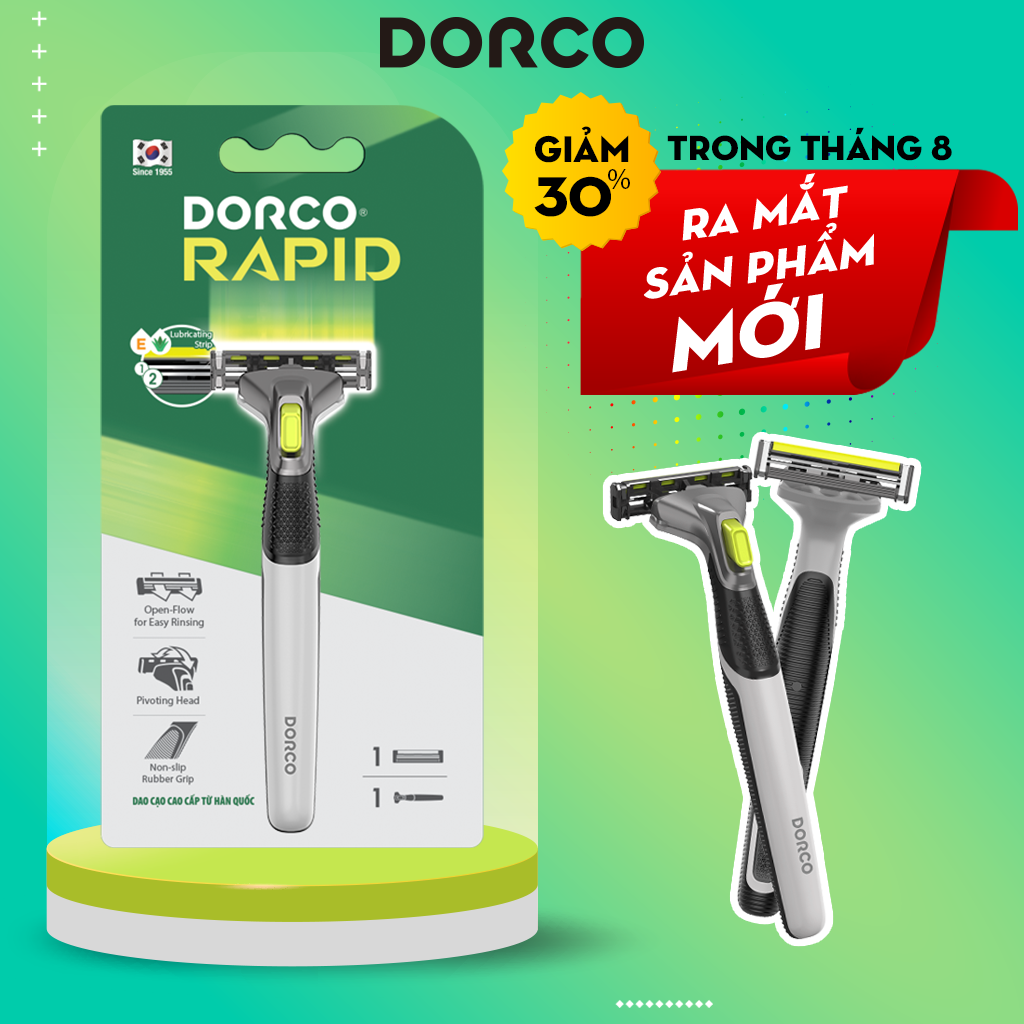 Dao Cạo Râu 2 Lưỡi DORCO RAPID TNA4001-B