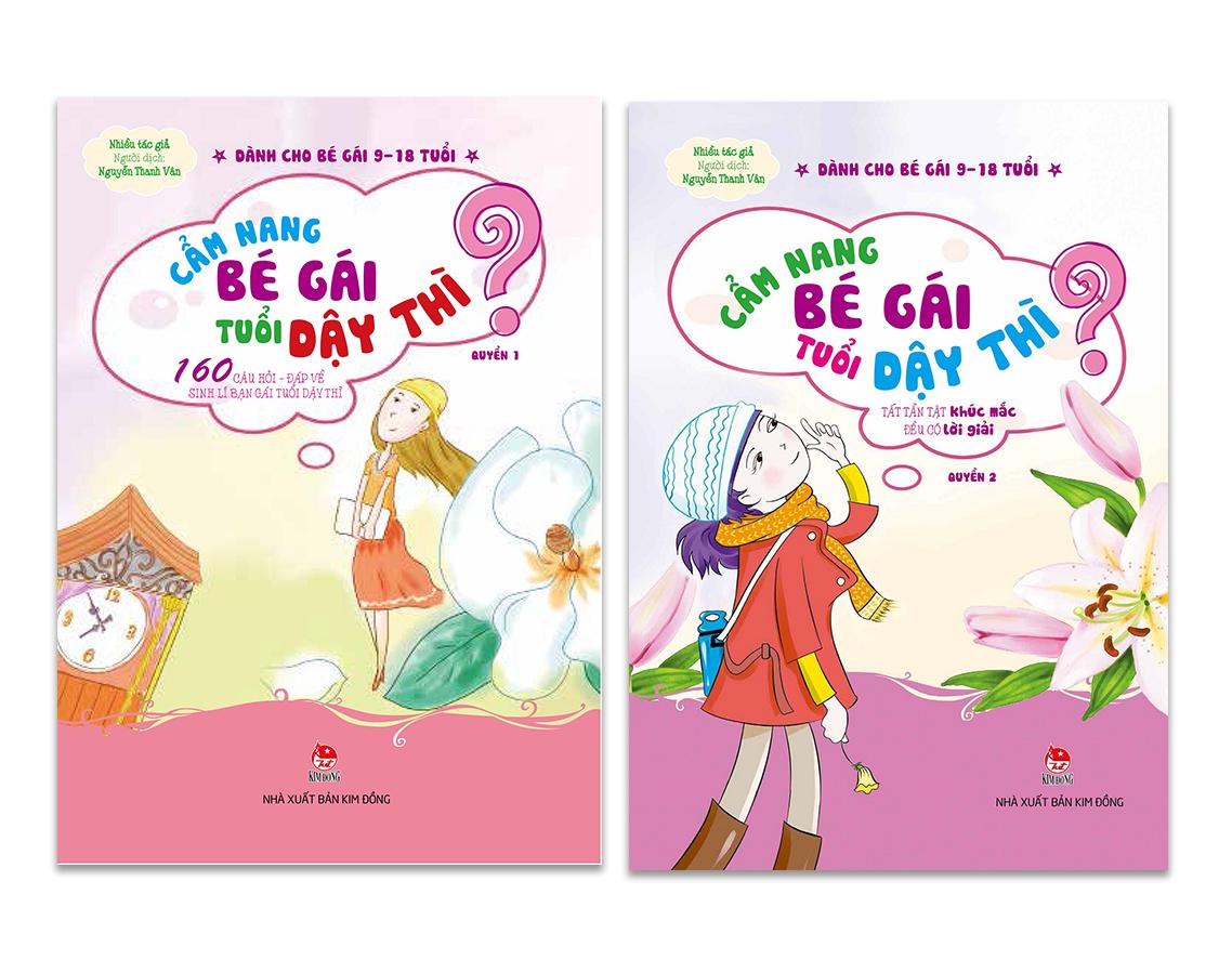 Kim Đồng - Combo Cẩm nang bé gái tuổi dậy thì