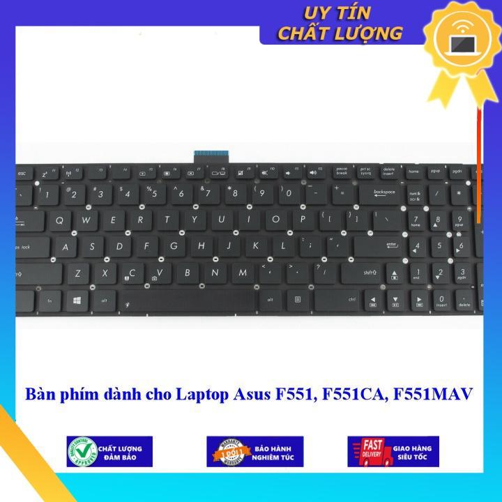 Bàn phím dùng cho Laptop Asus F551 F551CA F551MAV - Hàng Nhập Khẩu New Seal