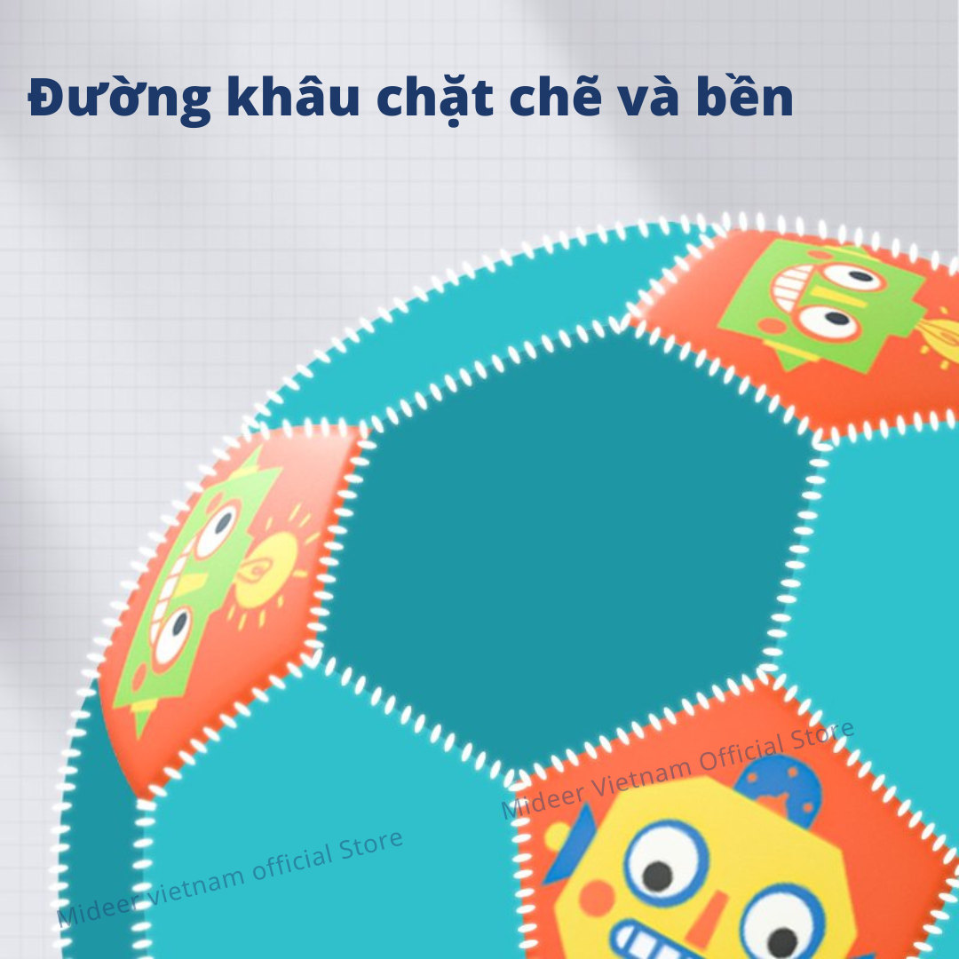 Bóng Hơi Bóng Đá Cho Bé Kids Soccer, Đồ Chơi Vận Động Cho Bé 2,3,4,5,6,7 tuổi