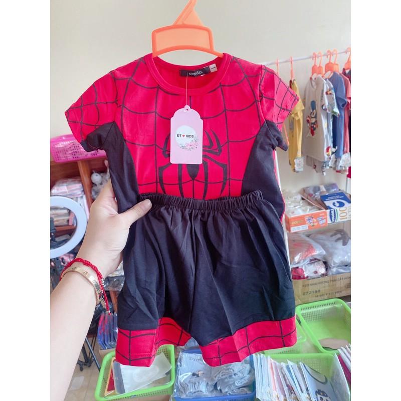Bộ siêu nhân nhện cho bé trai