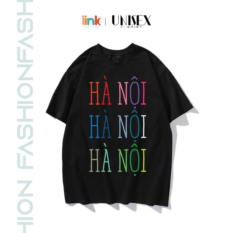 Áo phông tay lỡ CHẤT HÀ NỘI dáng rộng unisex