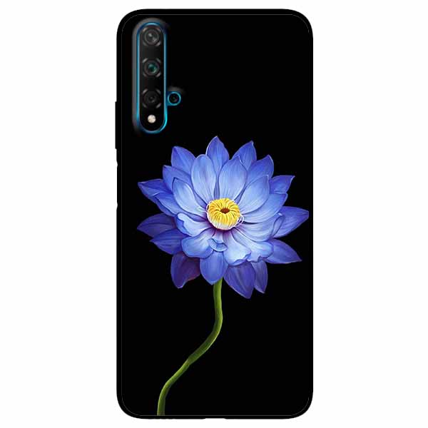 Ốp lưng dành cho Huawei Nova 5T mẫu Sen Tím