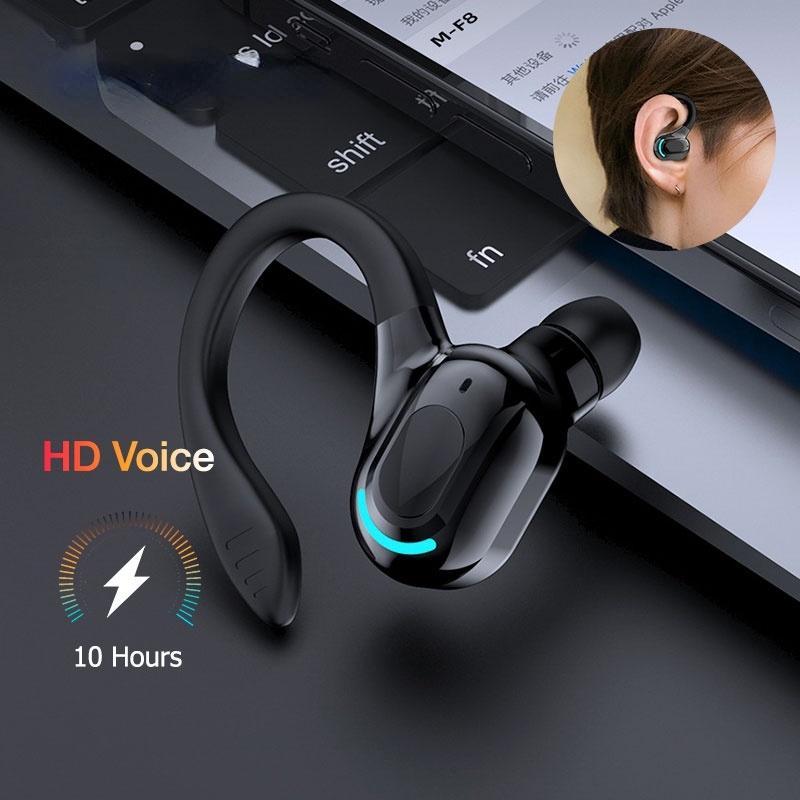 Tai Nghe Nhét Tai Bluetooth 5.2 Không Dây Có Micro F8 Phong Cách Doanh Nhân Chất Lượng Cao