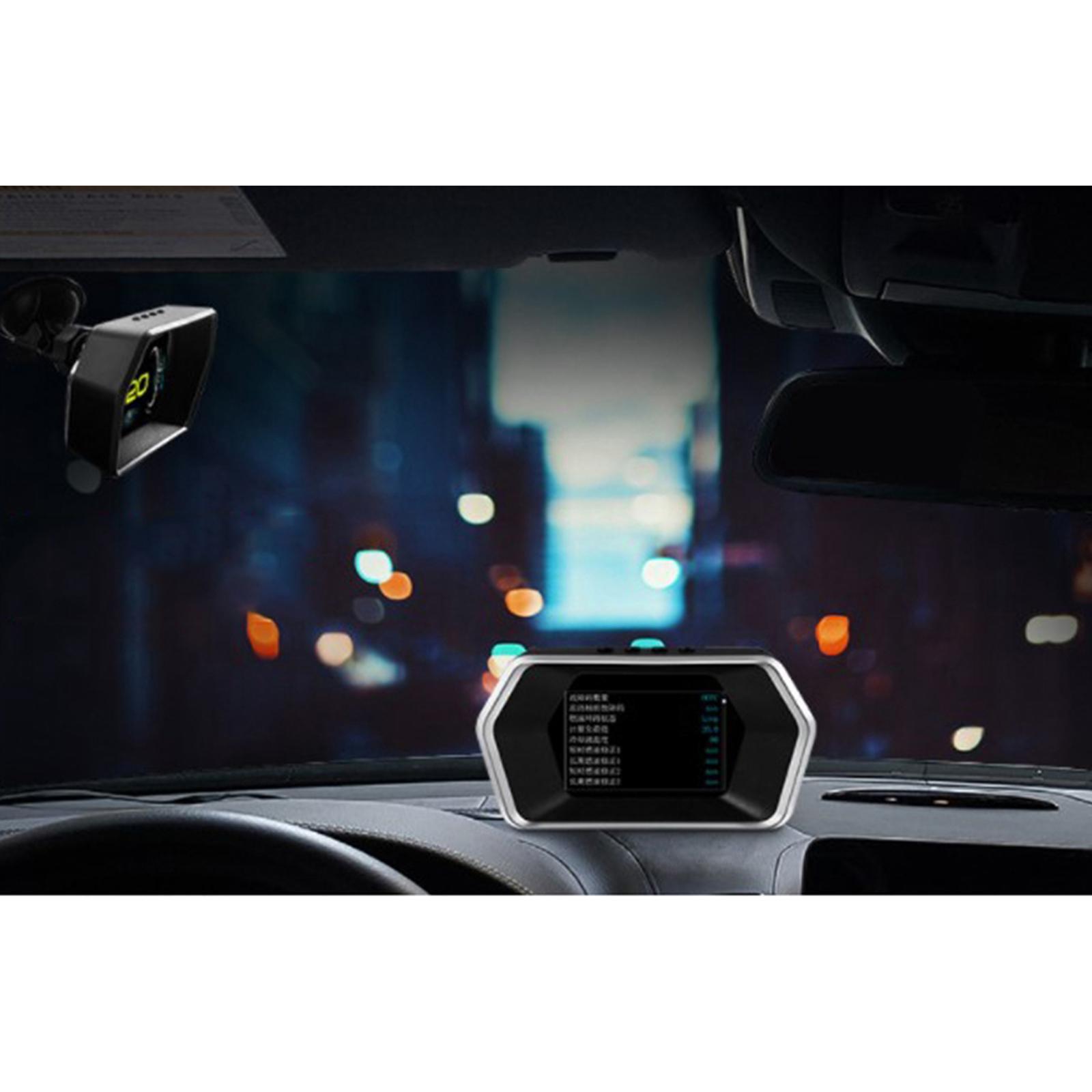 HUD Head Up Display Speed Mileage Display