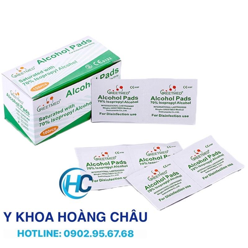 Gạc tẩm cồn GREETMED/PT Medical