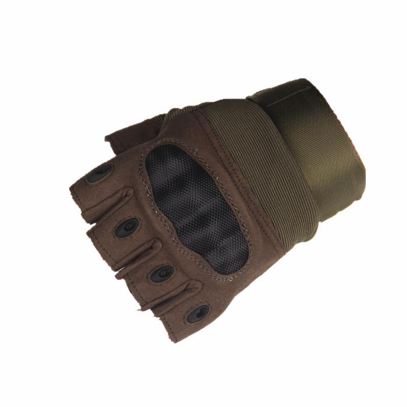 Thuận lợi nhất ngoài trời găng tay nửa ngón chiến thuật bảo vệ đi xe huấn luyện thể thao người hâm mộ quân sự lực lượng đặc biệt găng tay chống trượt chống mài mòn
