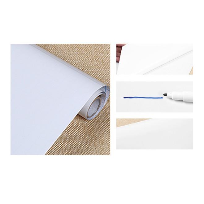 Decal Bảng Trắng Viết Bằng Bút Lông - Nhiều Size