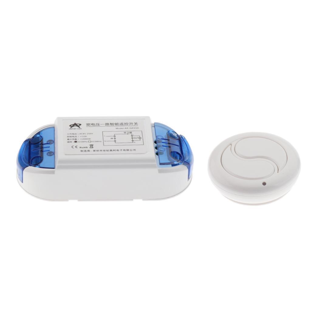 Universal Lamp, Motor, LED light Switch with Remote Controller