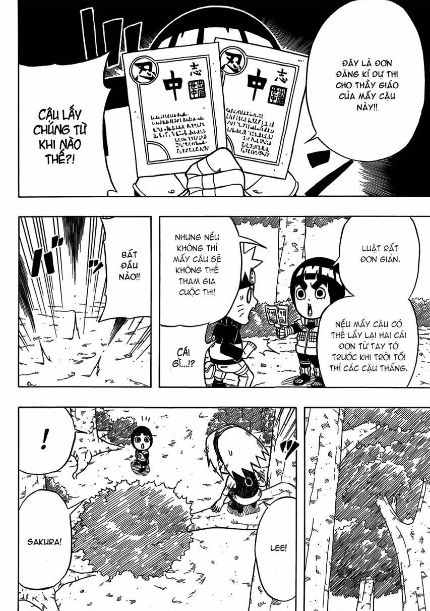 cửu vĩ hồ ly ngoại truyện rock lee chapter 7.5 8