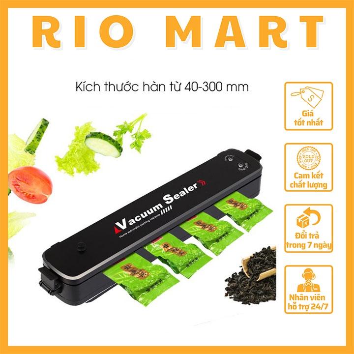 Máy Hút Chân Không Thực Phẩm Vacuum Sealer Z Thế Hệ Mới Tích Hợp Đèn Diệt Khuẩn - Bảo Hành 12 Tháng R08 RIOMART