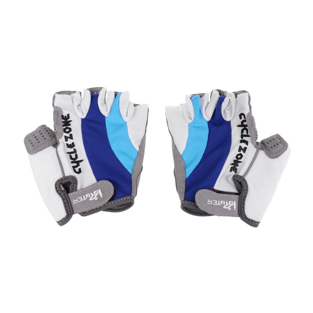 Shockproof Anti-slip Outdoor Professional Road Bike Bicycle Half Finger Cycling Gloves for Men Sport Gloves