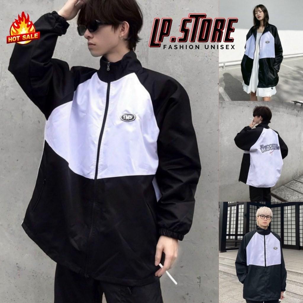 Áo Khoác Dù Nam Nữ Unisex - Áo Khoác Bomber MIDSIDE Phối Màu Siêu Hot (có form rộng) - LP.STORE