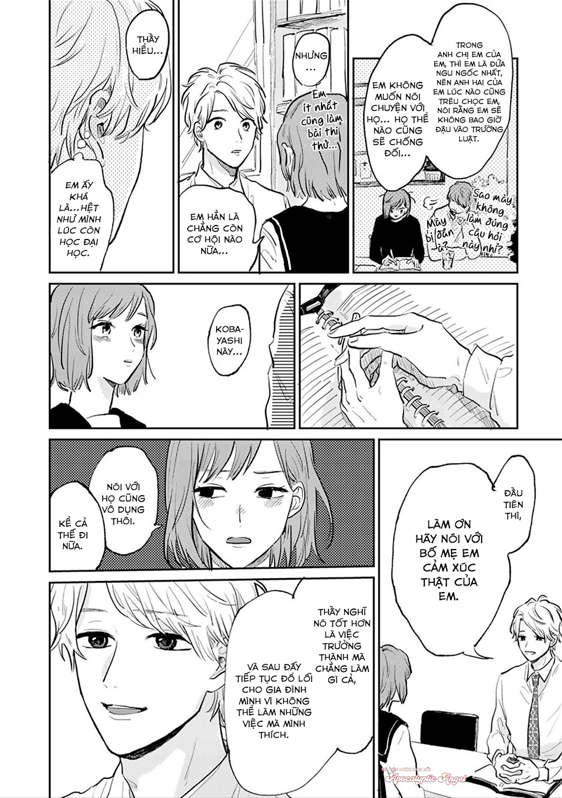 người thầy dối trá và cậu bé tự sát chapter 3 19