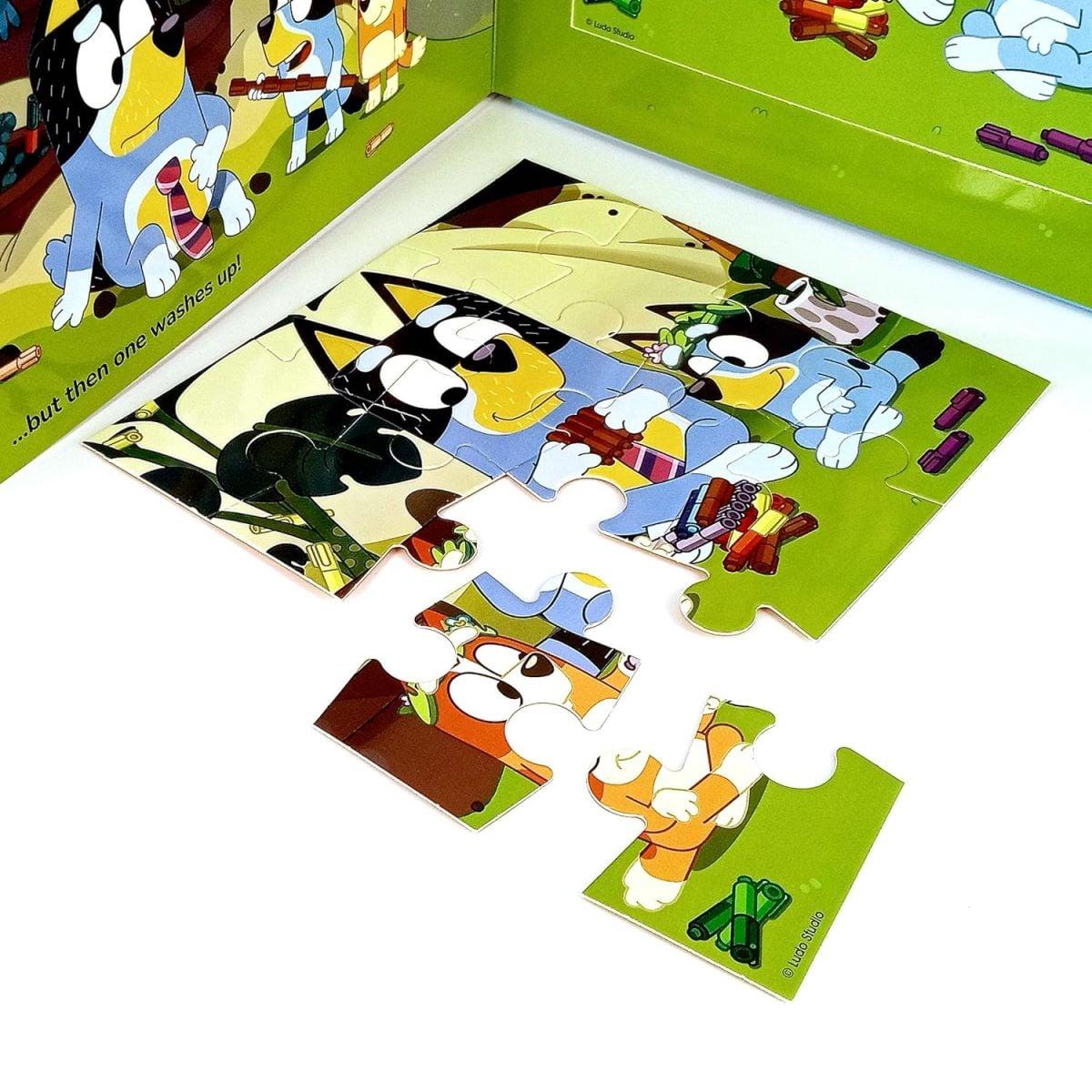 Sách BBC Bluey My First Puzzle Books