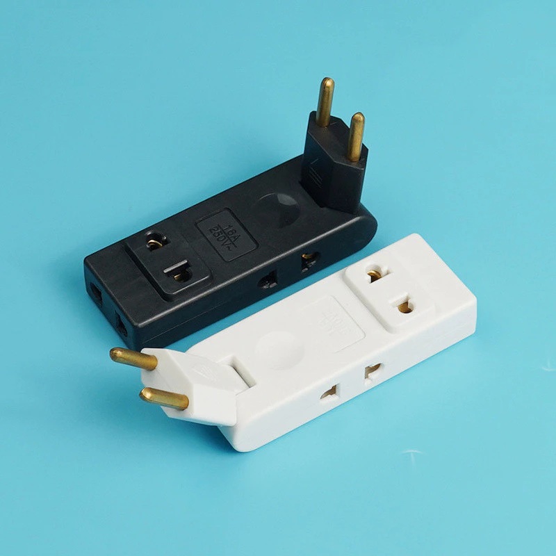 Ổ cắm điện nối dài 4 chổ cắm trong 1 chuẩn EU 2500W 180 độ tiện xài ở nhà hay du lịch - miếng lót chuột