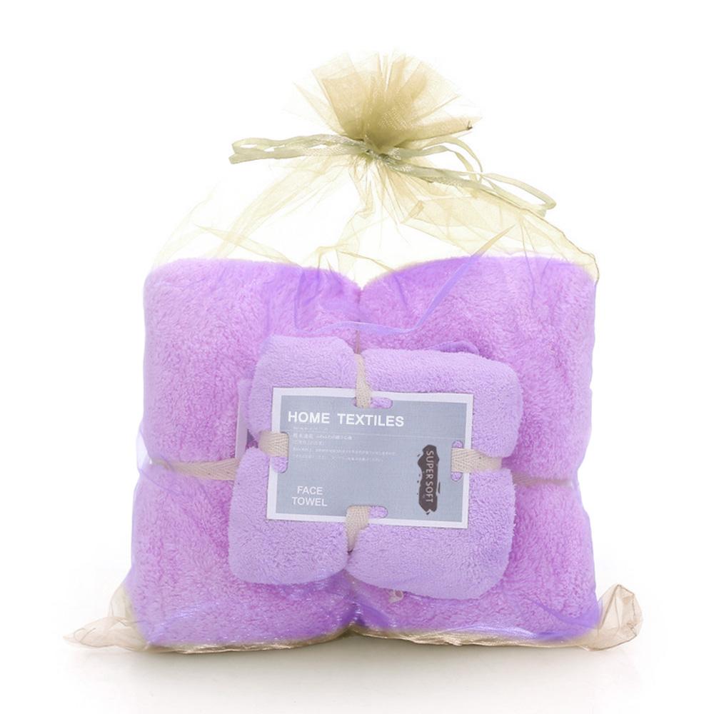 Bộ 2 cái Khăn tắm lông cừu Coral cao cấp Khô nhanh và hút nước cực mạnh,mang đến cho bạn sự thoải mái tối đa khi sử dụng