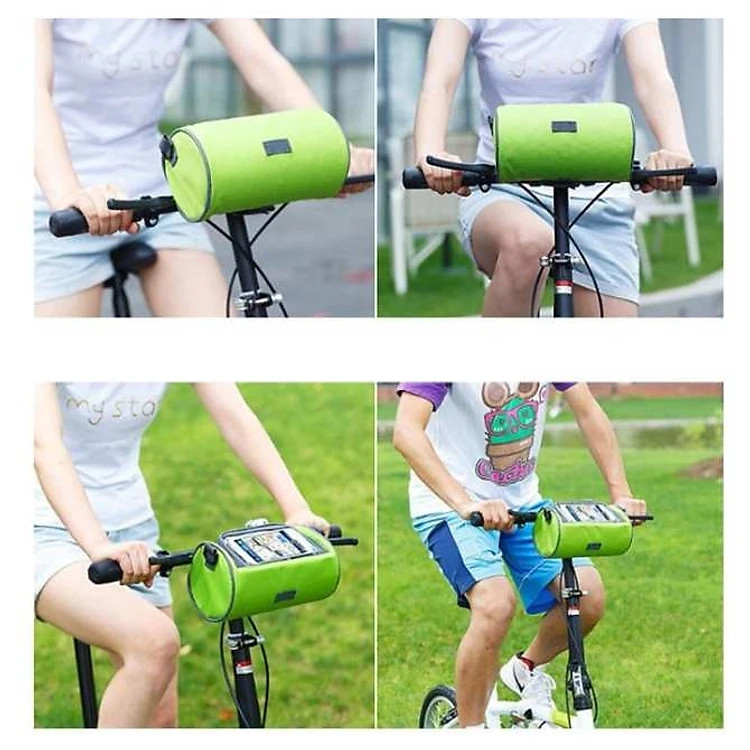 Túi đeo handlebar treo xe đạp cảm ứng điện thoại - Hàng chính hãng (Giao màu ngẫu nhiên)