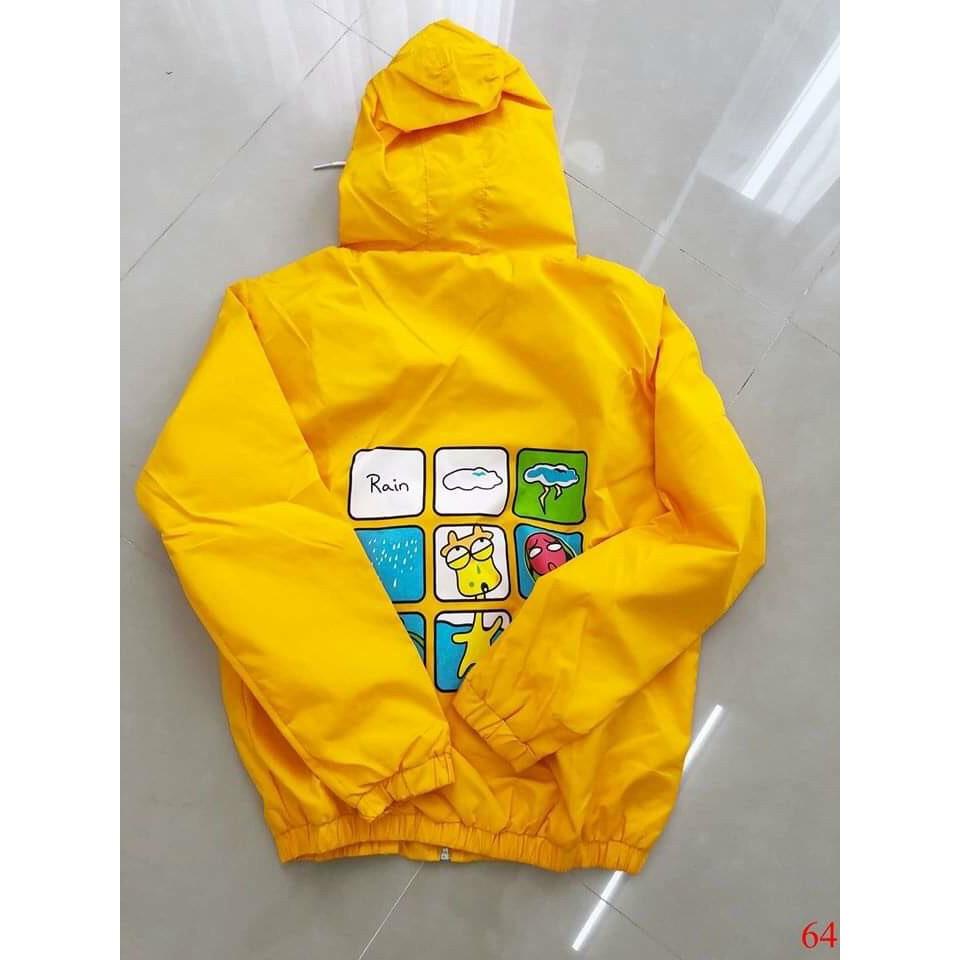 Áo khoác dù Chống Nắng 123SHOP dành cho nam nữ có mũ, jacket form rộng có 3 màu unisex ulzzang