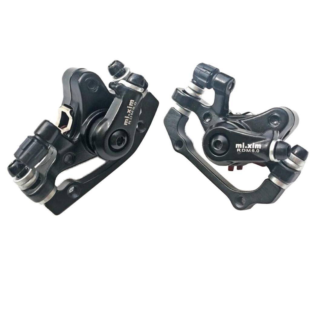 1 Pair Aluminium Alloy Mechanical Disc Brake Calipers Front For Bike