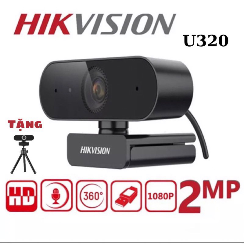 DS-U320 - Webcam HIKVISION 2MP Full HD - Hàng chính hãng