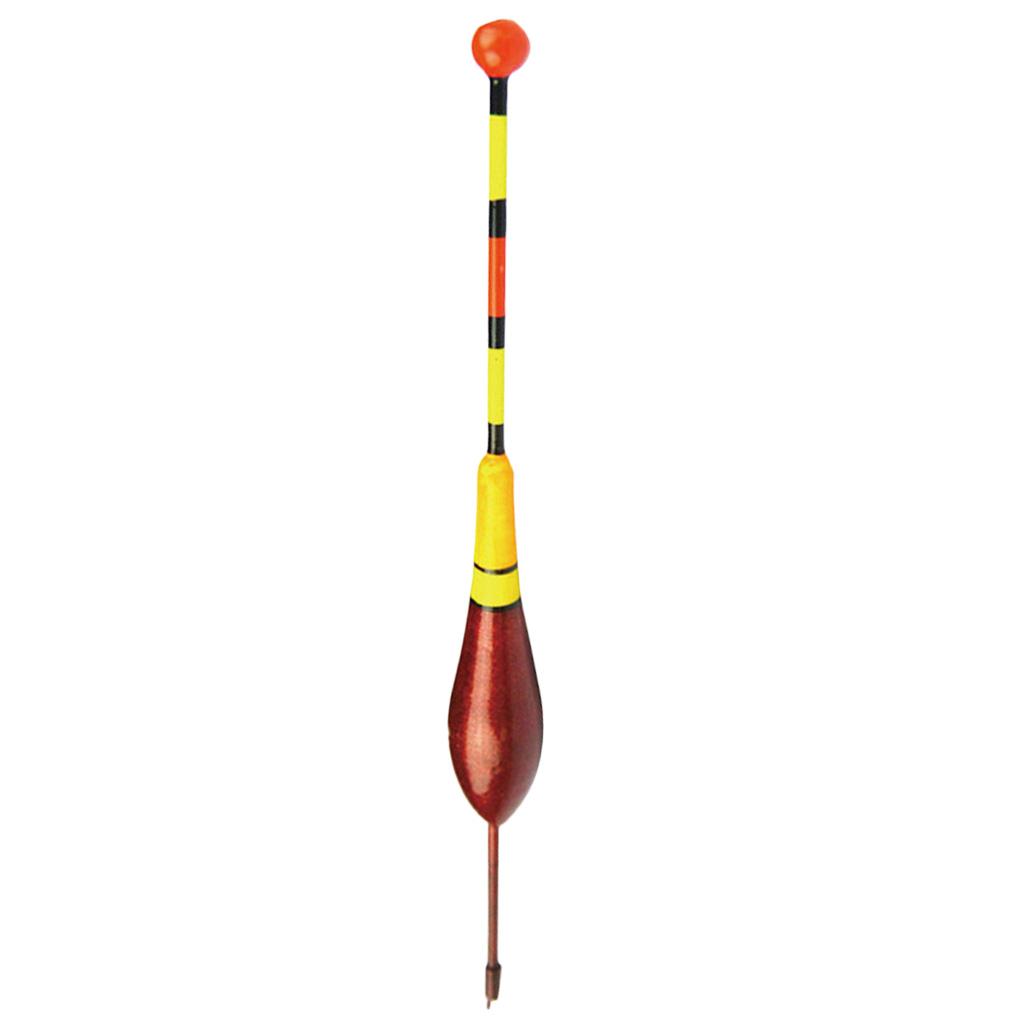 10pcs Fishing Wood Floats Bobbers Vertical Buoy Carp Coarse Fishing Tackle