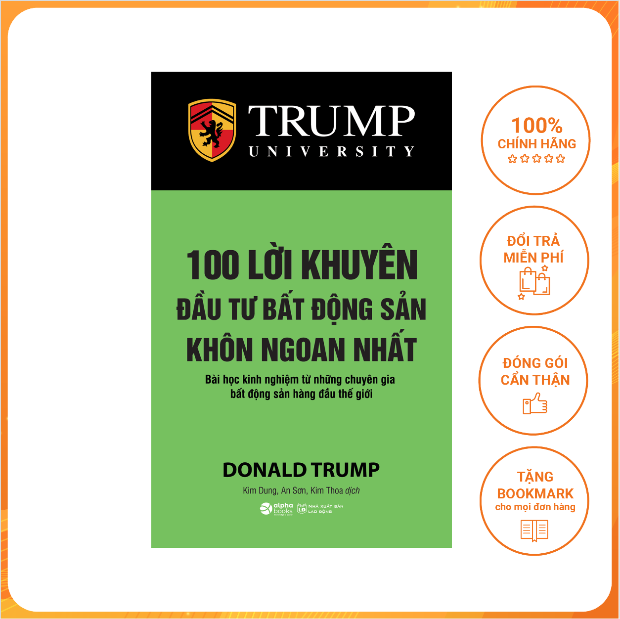 100 Lời Khuyên Đầu Tư Bất Động Sản Khôn Ngoan Nhất ( 2018 ) ( Tặng Bookmark Sáng Tạo )