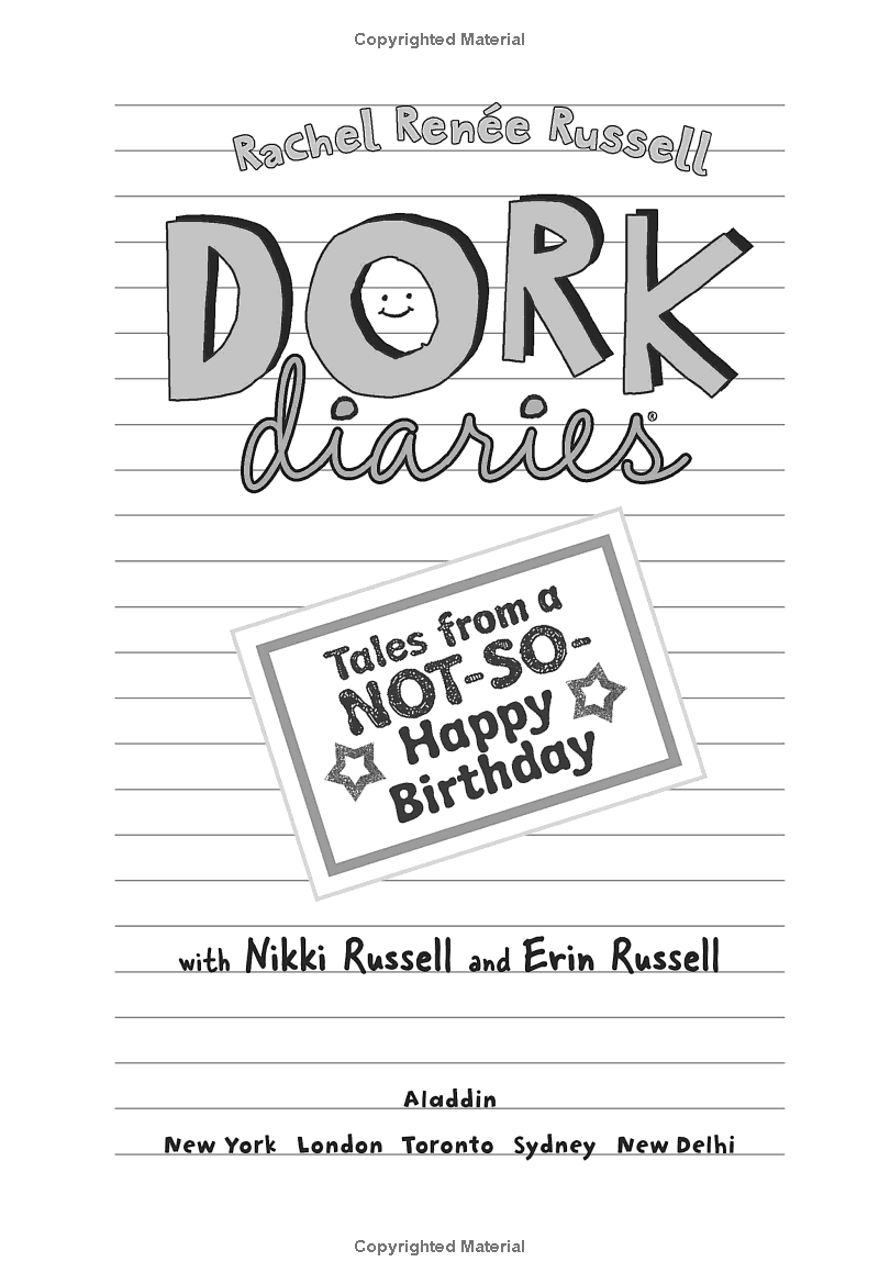 Dork Diaries 13