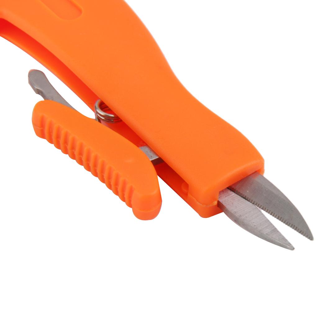 3pcs Stainless Steel Fishing Line Scissor Folding Sewing String Cutter Snips Tools