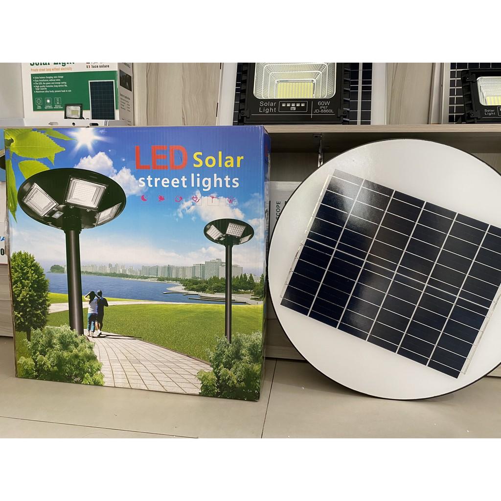 Đèn sân vườn, đèn đĩa bay năng lượng mặt trời Jindian UFO500 Công suất 250W Khung ABS