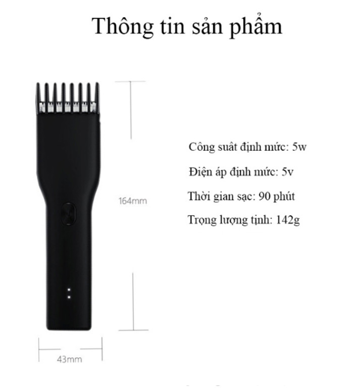 Tông đơ cắt tóc đa năng