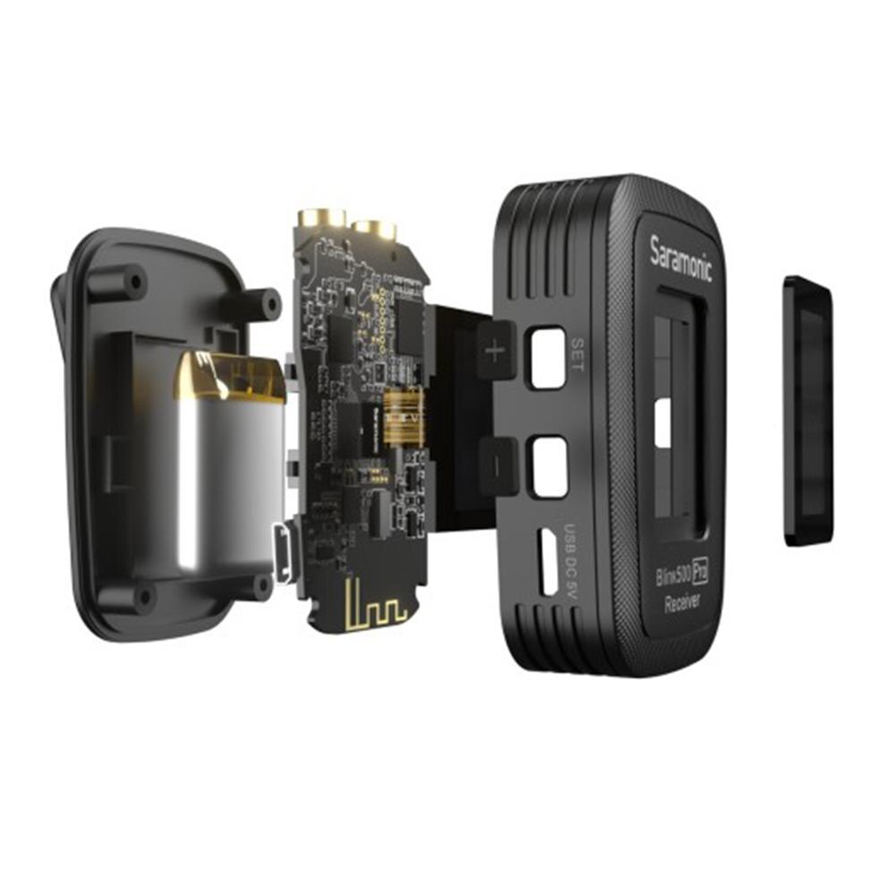 Micro thu âm không dây Saramonic Blink 500 Pro B2 - Hàng Chính Hãng