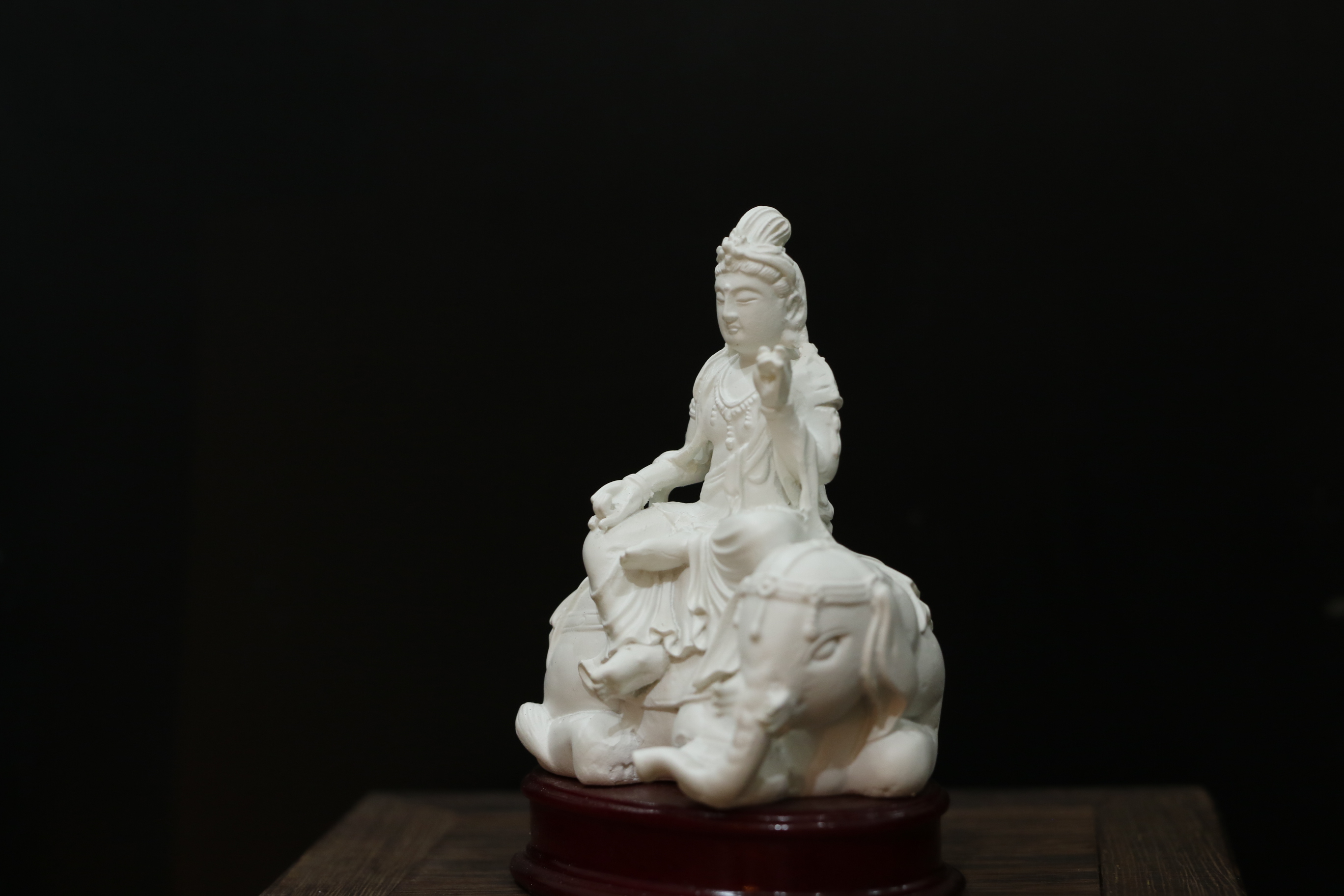 Tượng Đức Phổ Hiền và Văn Thù Bồ Tát -Mẫu 02