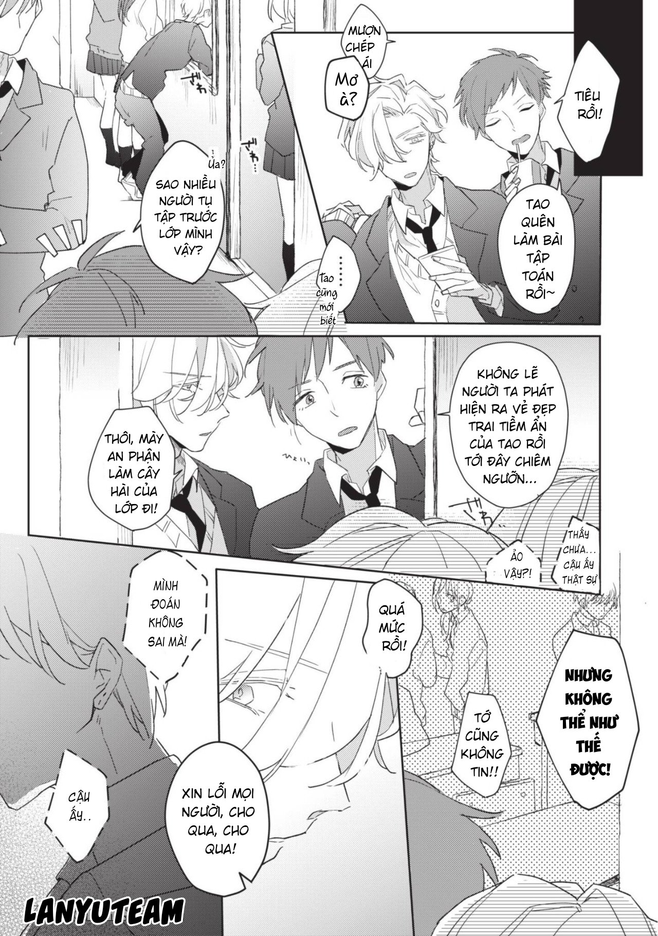 rời khỏi lớp học, cậu ấy thuộc về tôi! chapter 6 11